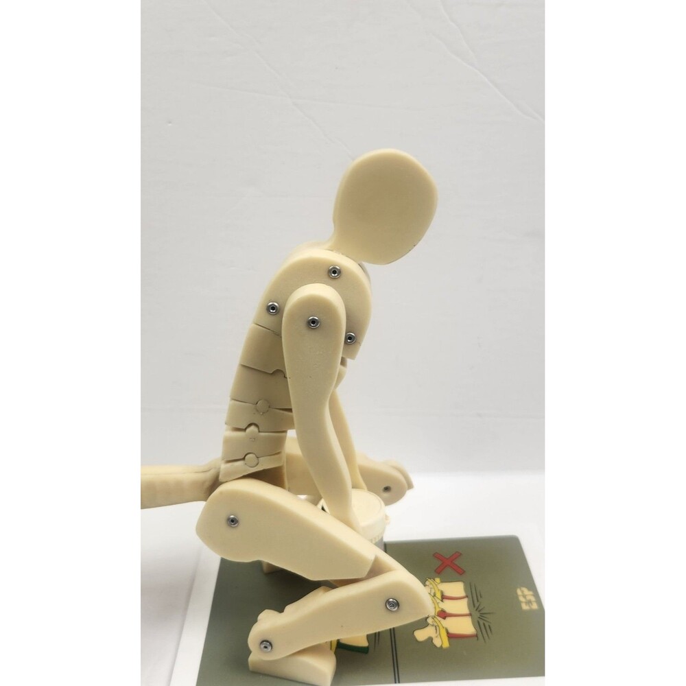 Vintage ESP Lifting Manikin Back Health Education Anatomical Model (Flaw)
